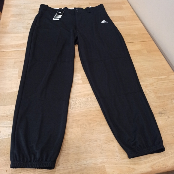 adidas Other - NWT Men’s large Adidas Climalite Baseball Pants Elastic Band At Hem NWT